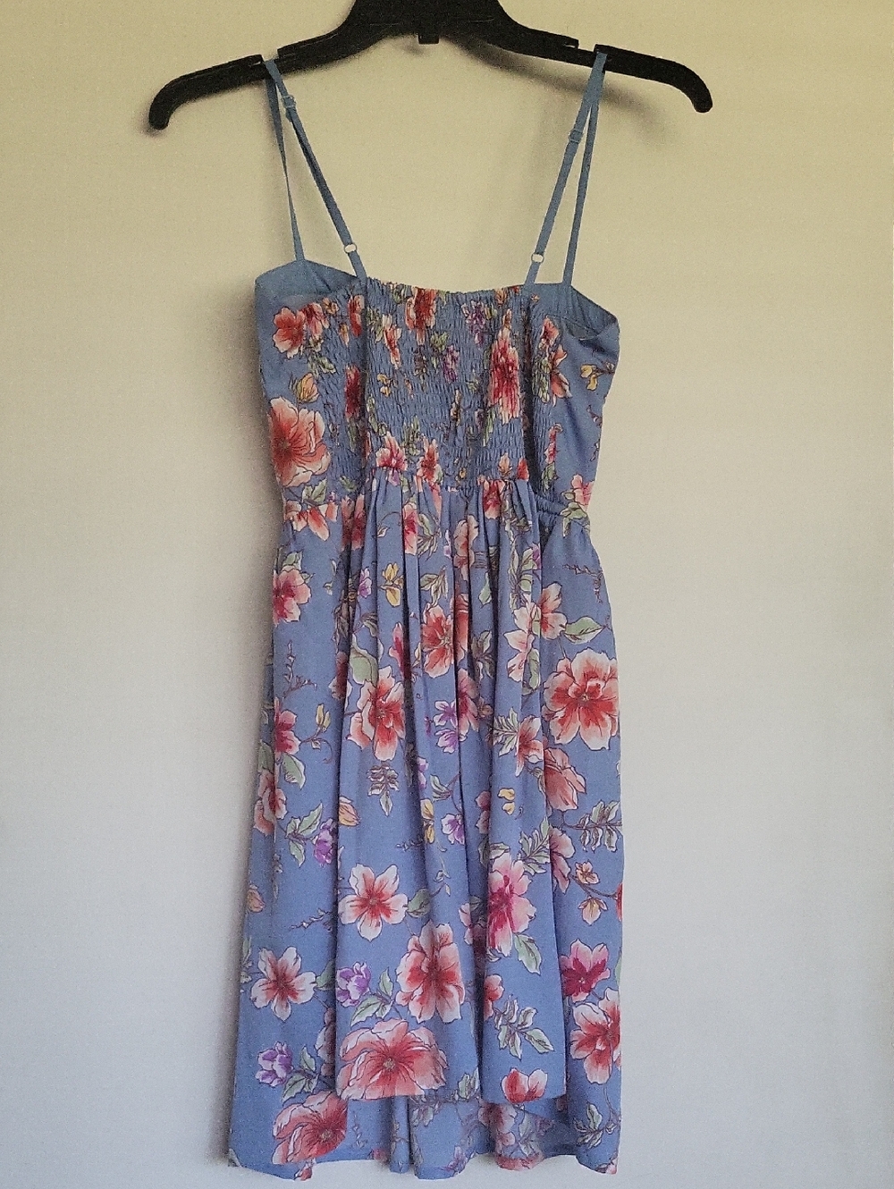 Band of the Free Blue Floral Mini Dress with Pockets, size Small - Picture 4 of 4